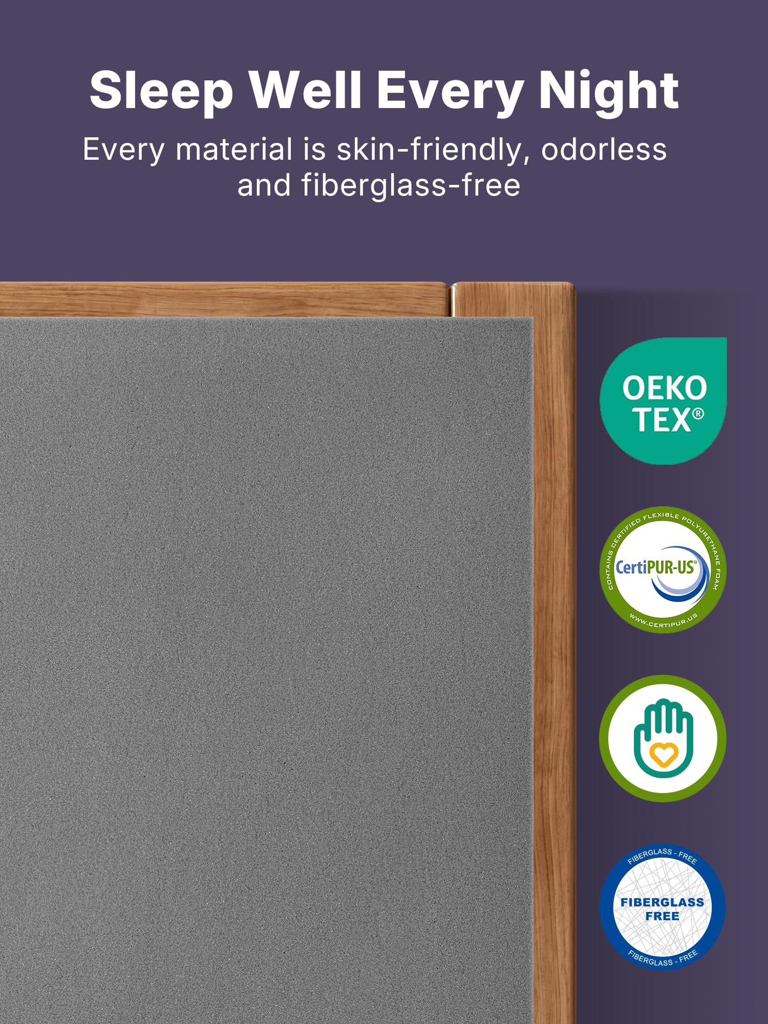 Firm Memory Foam Mattress Topper