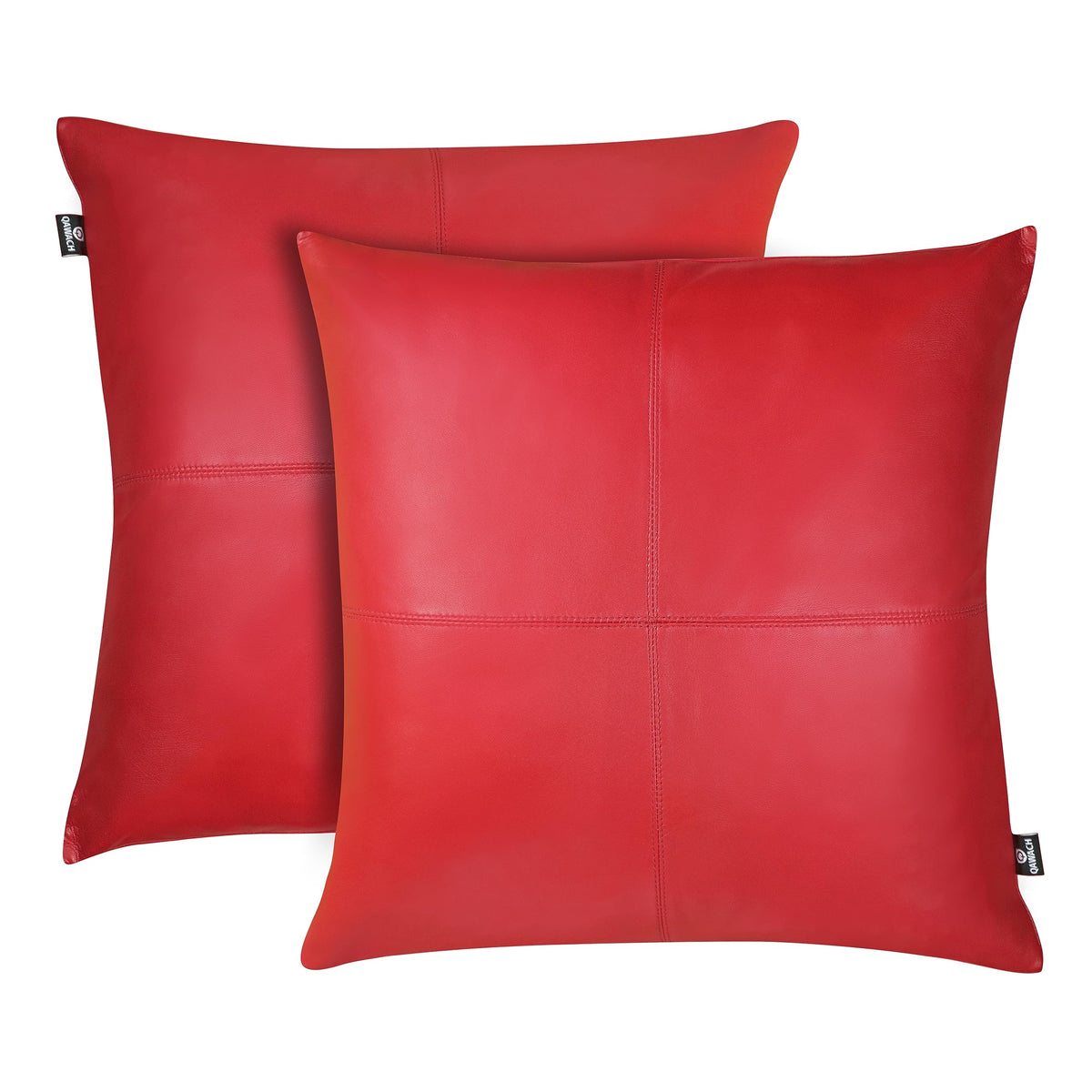 Lambskin Leather Pillow Cover