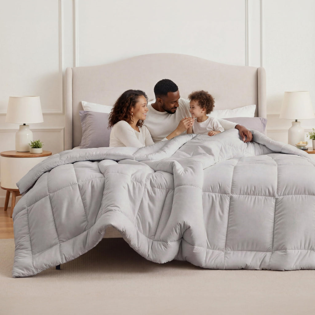 Bedsure Comforter Duvet Insert, Quilted Bedding Blanket, Oeko-TEX