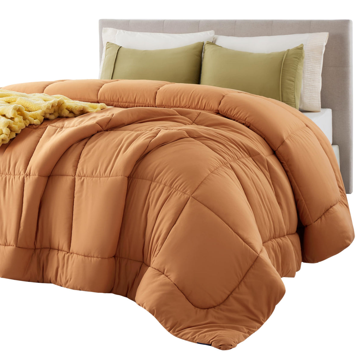 Bedsure Comforter Duvet Insert, Quilted Bedding Blanket, Oeko-TEX