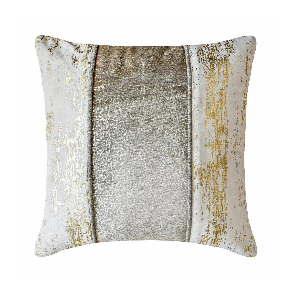 The HomeCentric Designer Throw Pillow Covers Silver 3