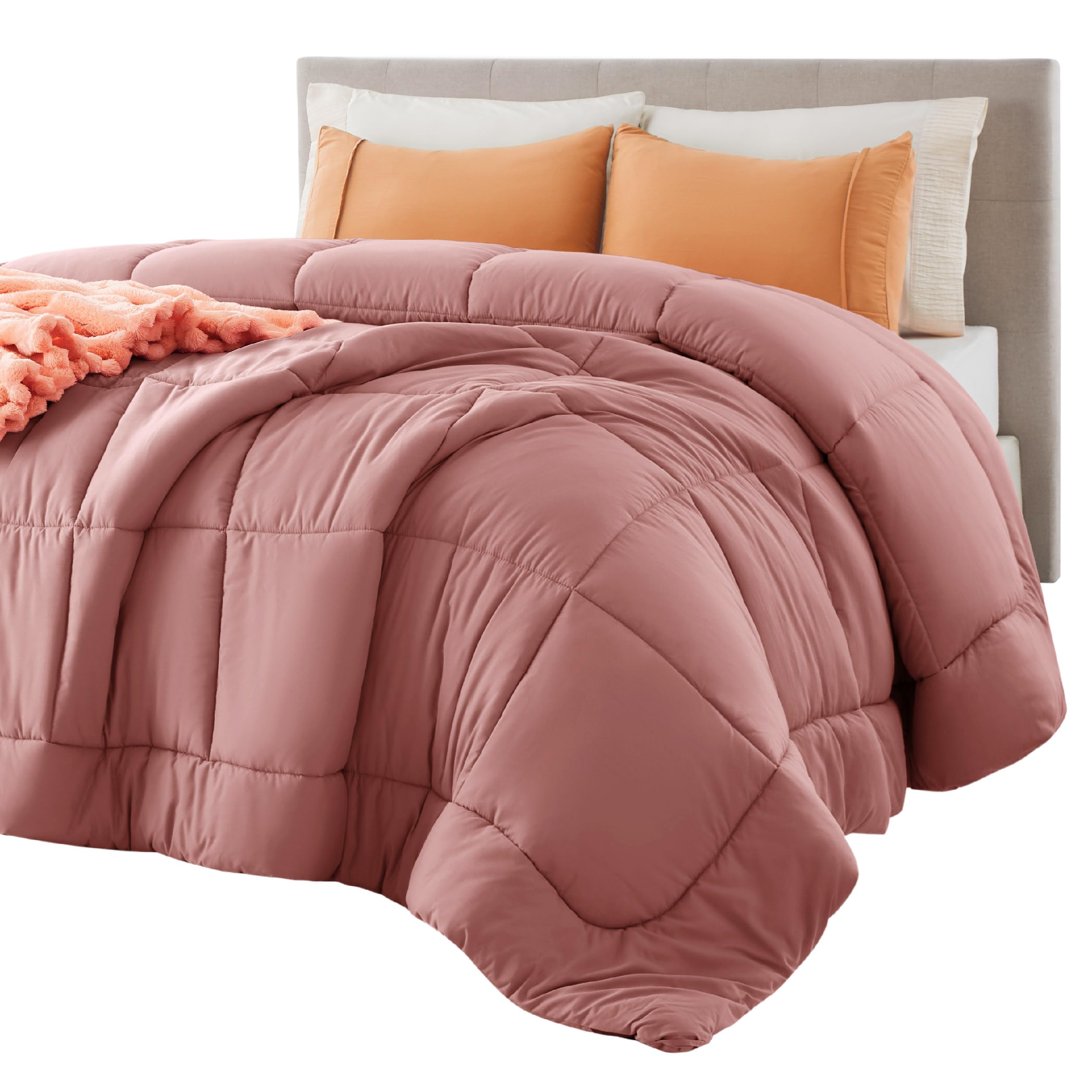 Bedsure Comforter Duvet Insert, Quilted Bedding Blanket, Oeko-TEX