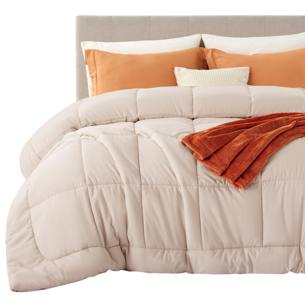 Bedsure Comforter Duvet Insert, Quilted Bedding Blanket, Oeko-TEX