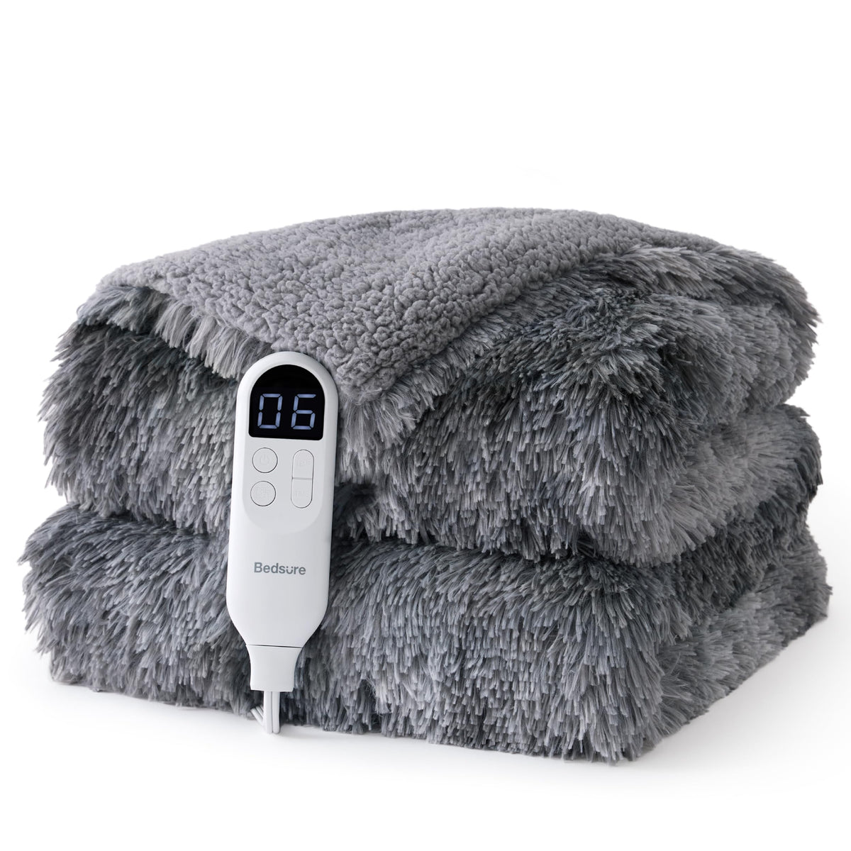 Bedsure Heated Blanket with Preheate Function