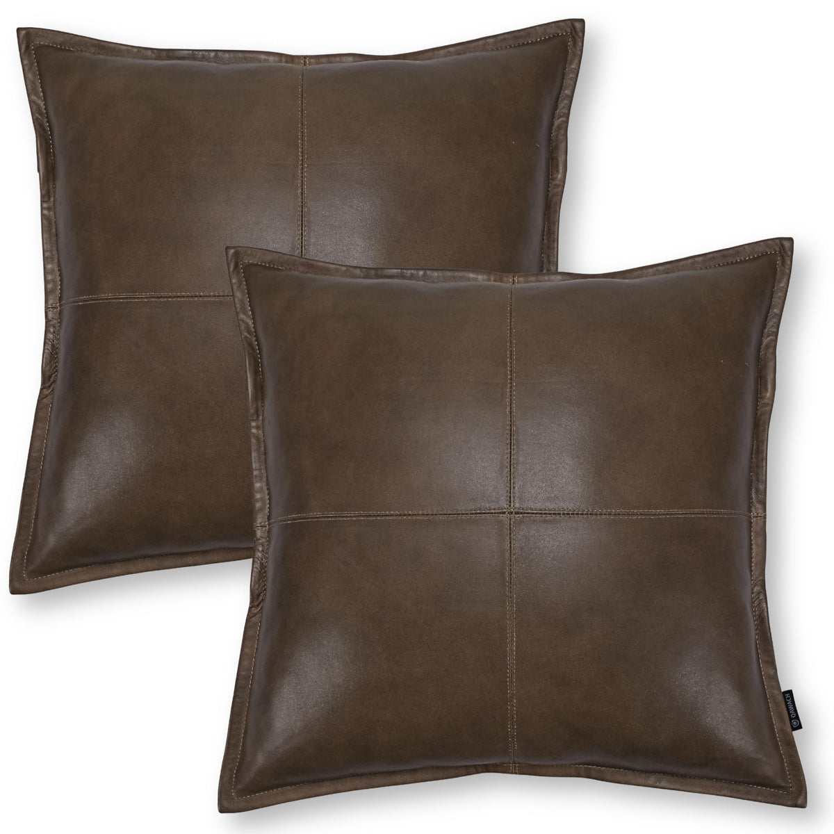 Lambskin Leather Pillow Cover
