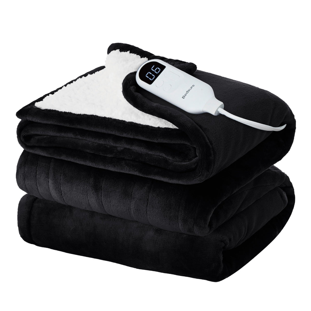 Bedsure Heated Blanket with Preheate Function