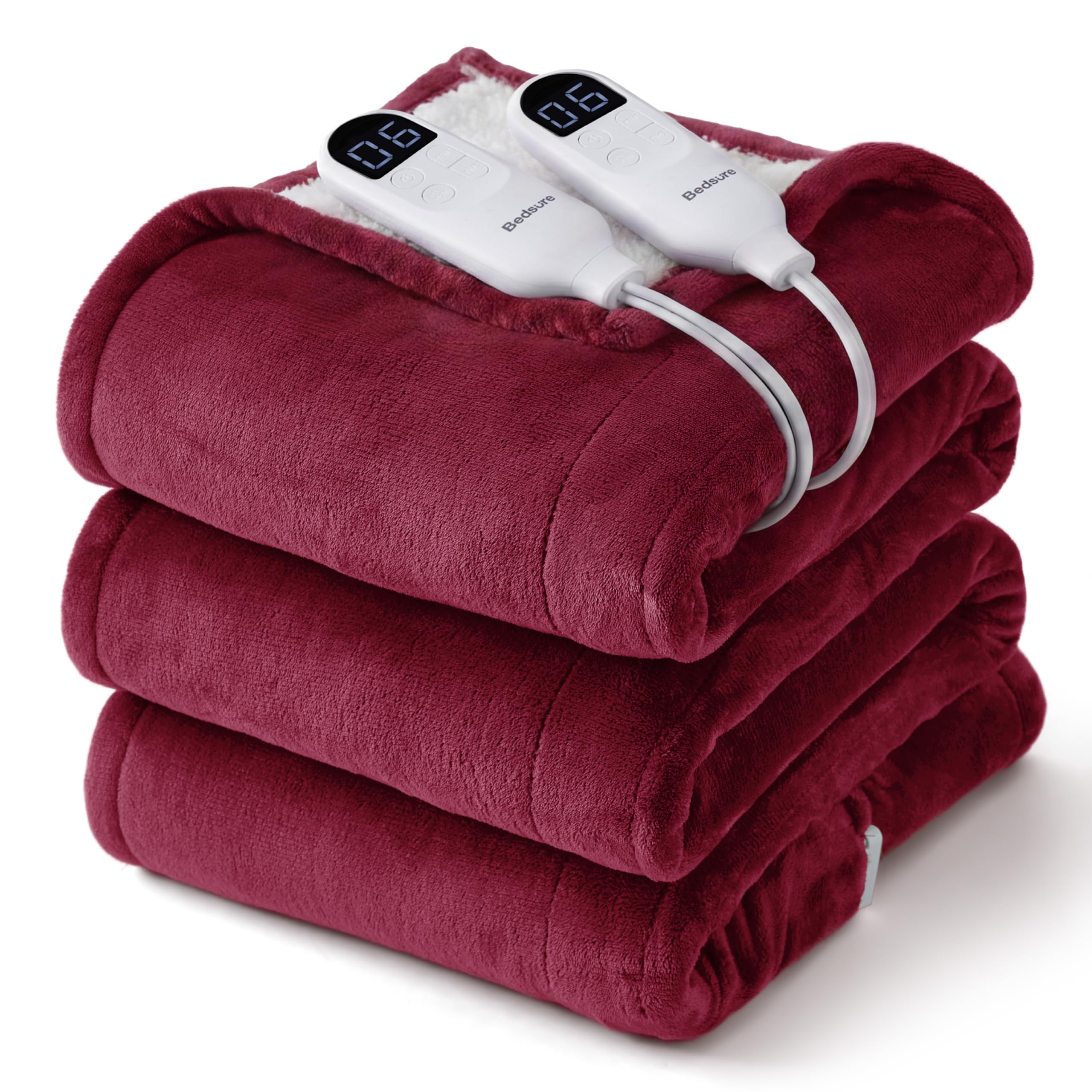 Bedsure Heated Blanket with Preheate Function