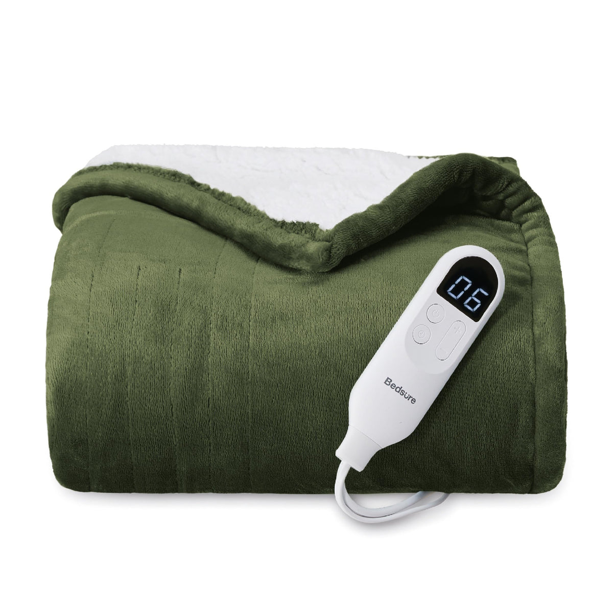 Bedsure Heated Blanket with Preheate Function