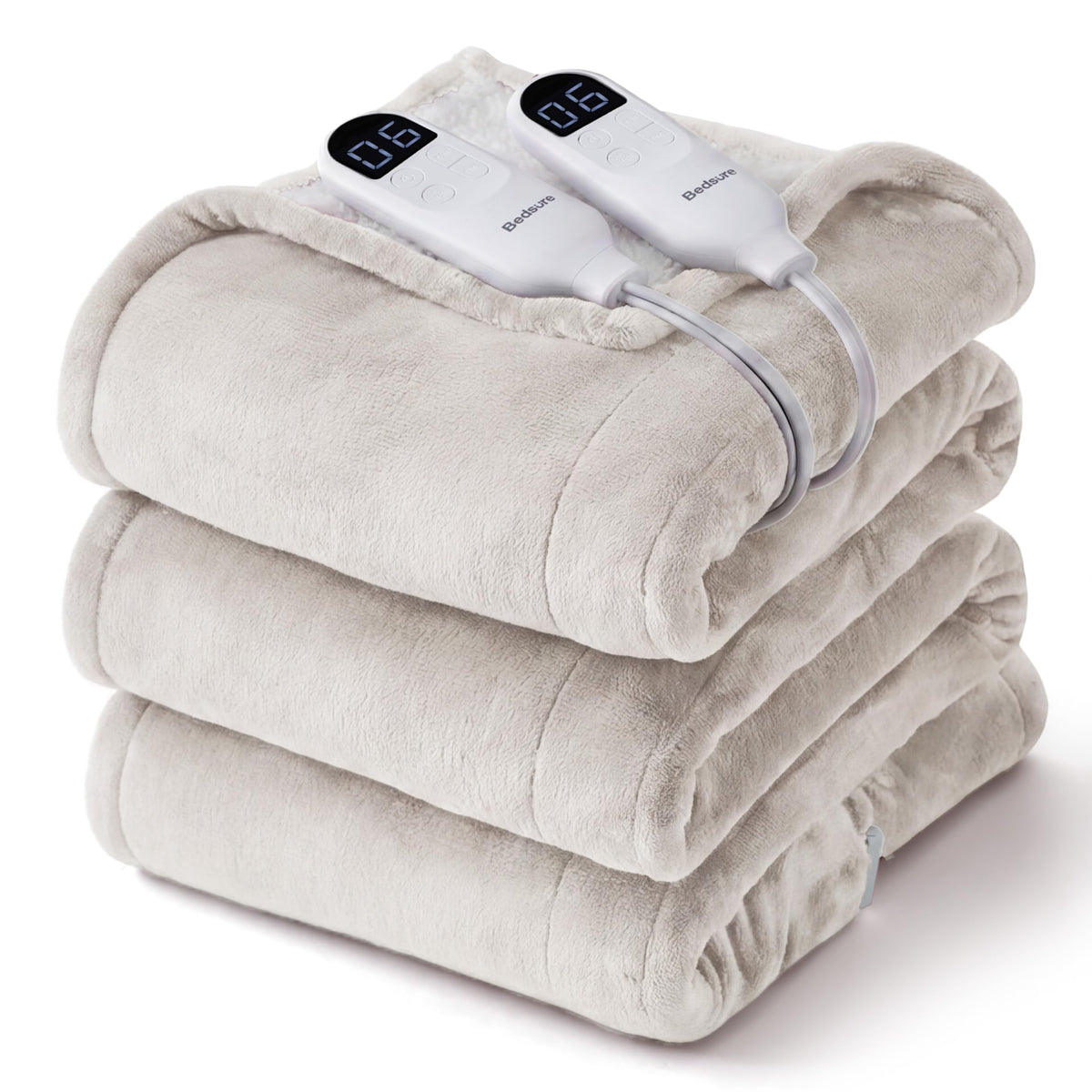 Bedsure Heated Blanket with Preheate Function