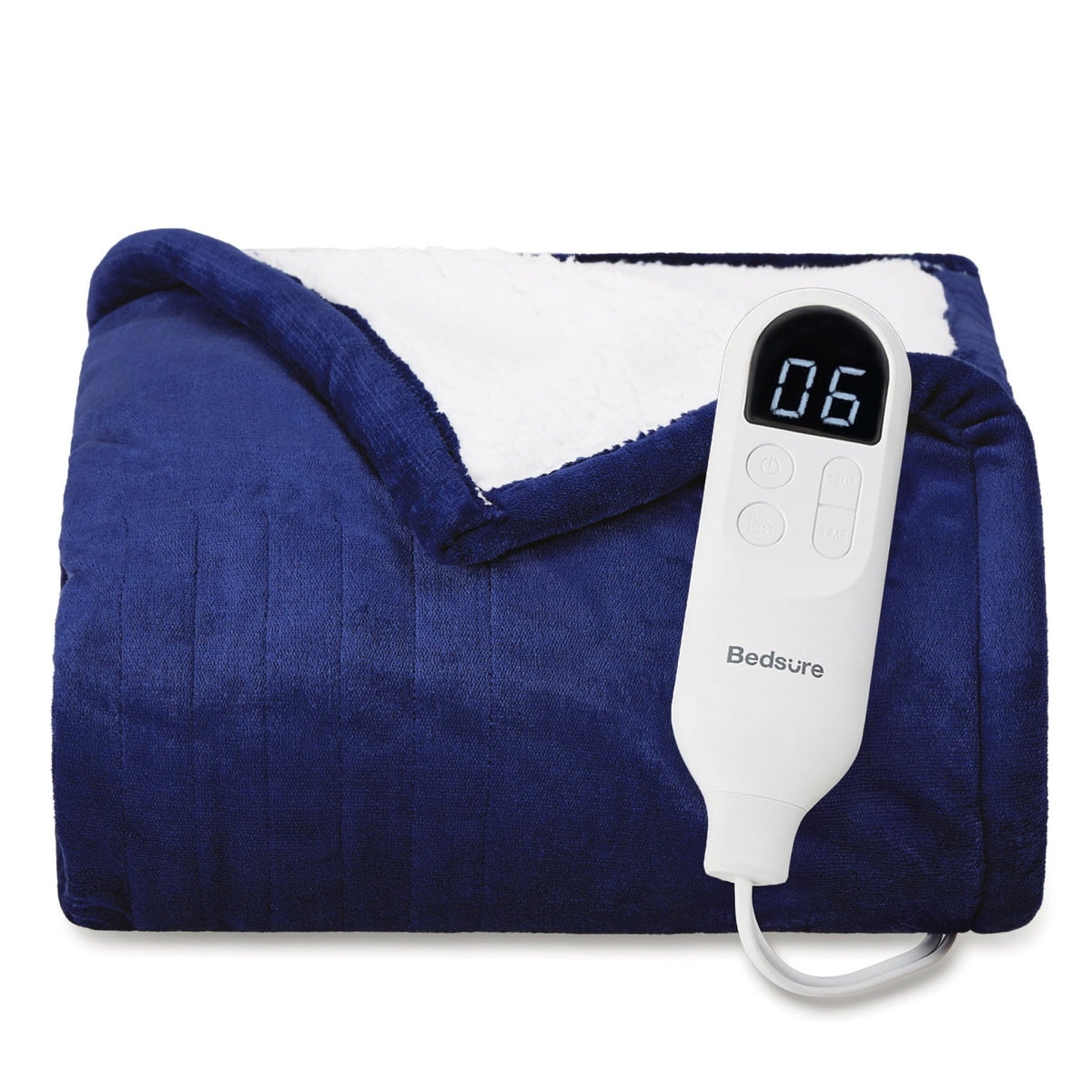 Bedsure Heated Blanket with Preheate Function