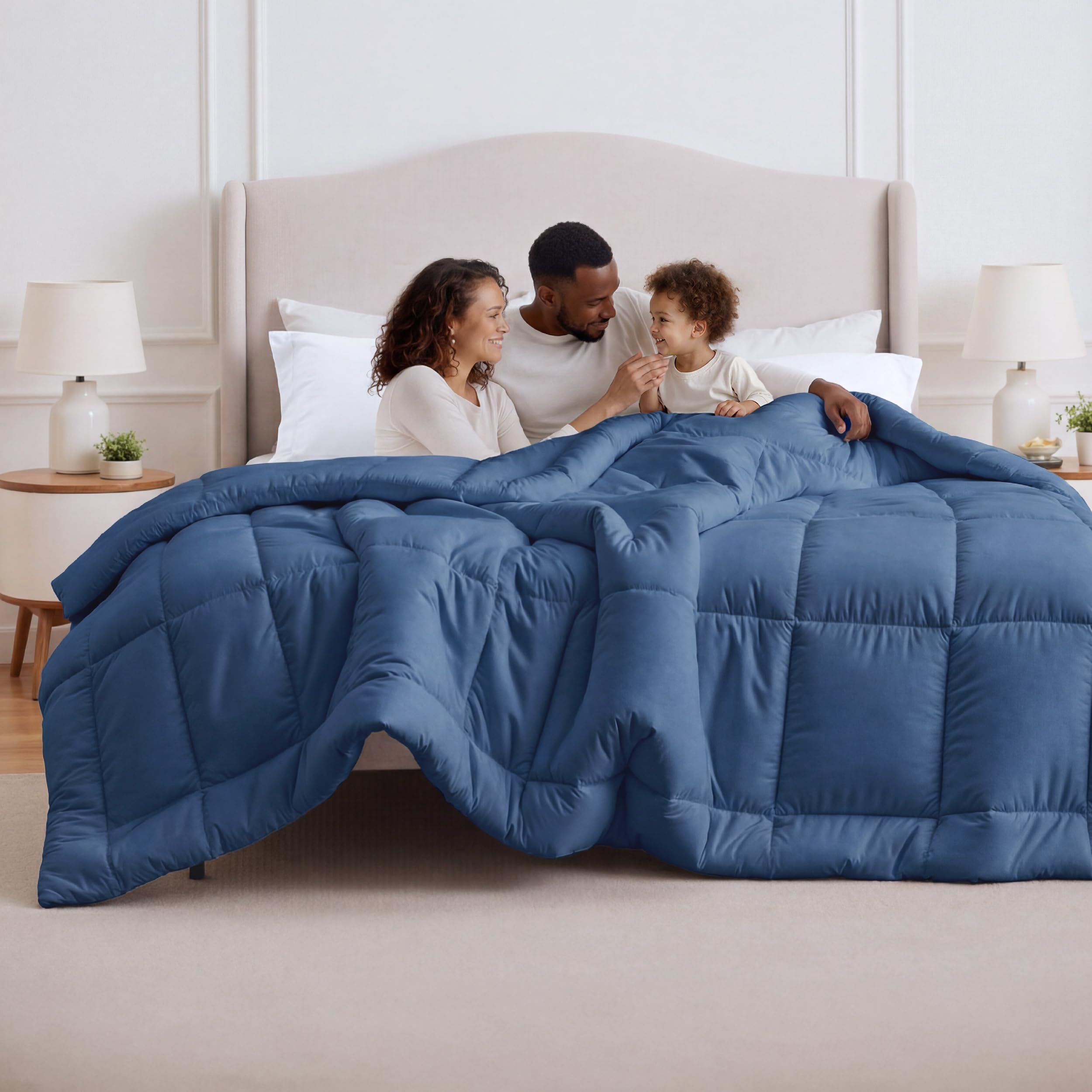 Bedsure Comforter Duvet Insert, Quilted Bedding Blanket, Oeko-TEX