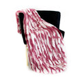 White Faux Fur Throw Blanket