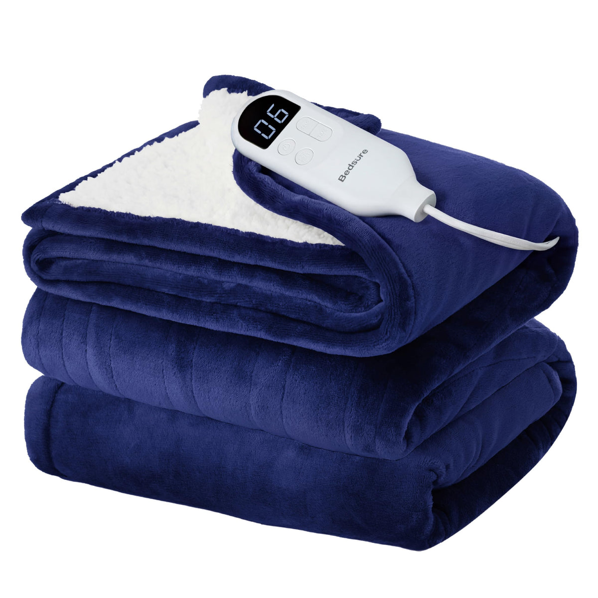 Bedsure Heated Blanket with Preheate Function