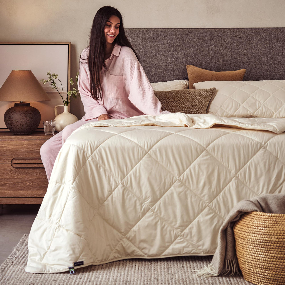 Organic Wool Down Alternative Comforter