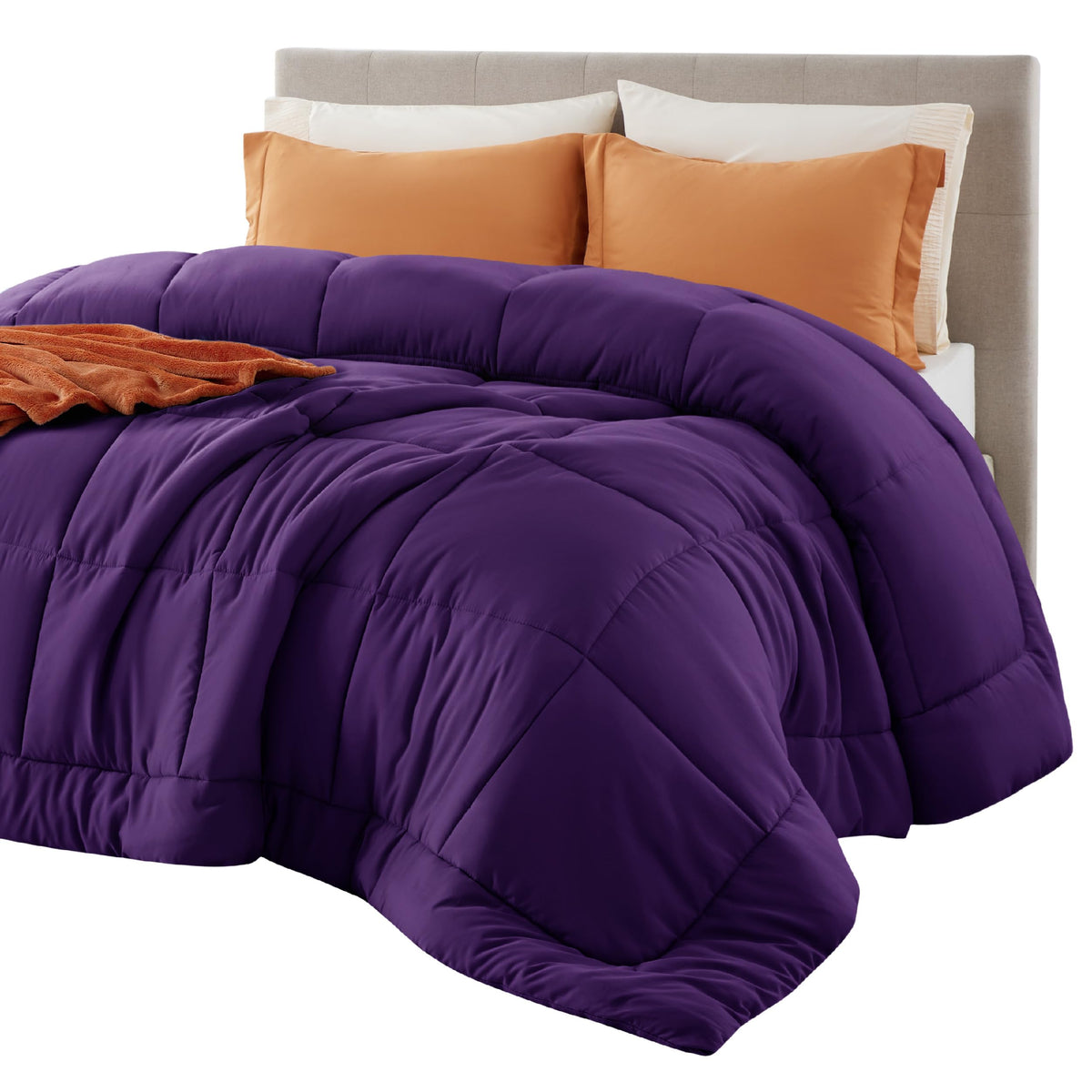 Bedsure Comforter Duvet Insert, Quilted Bedding Blanket, Oeko-TEX