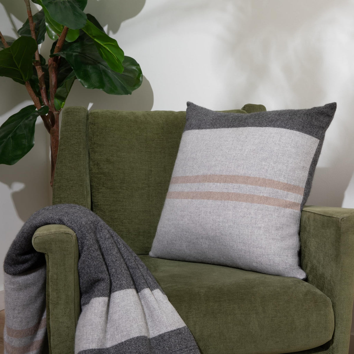 Cashmere Throw Pillow Cover