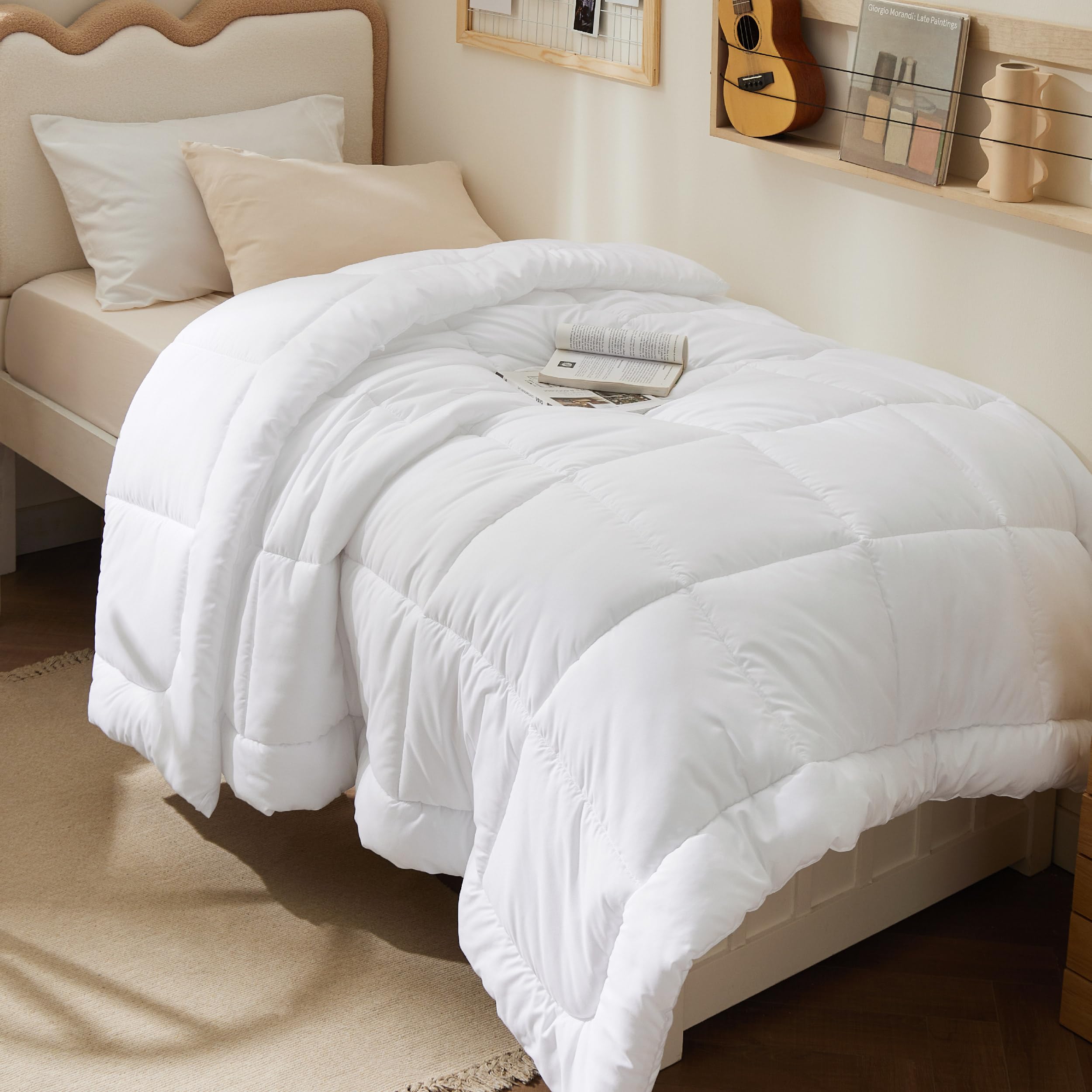 Bedsure Comforter Duvet Insert, Quilted Bedding Blanket, Oeko-TEX
