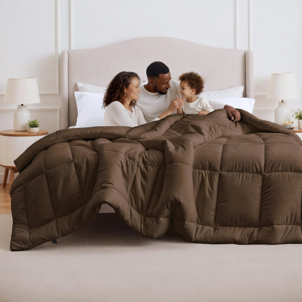Bedsure Comforter Duvet Insert, Quilted Bedding Blanket, Oeko-TEX