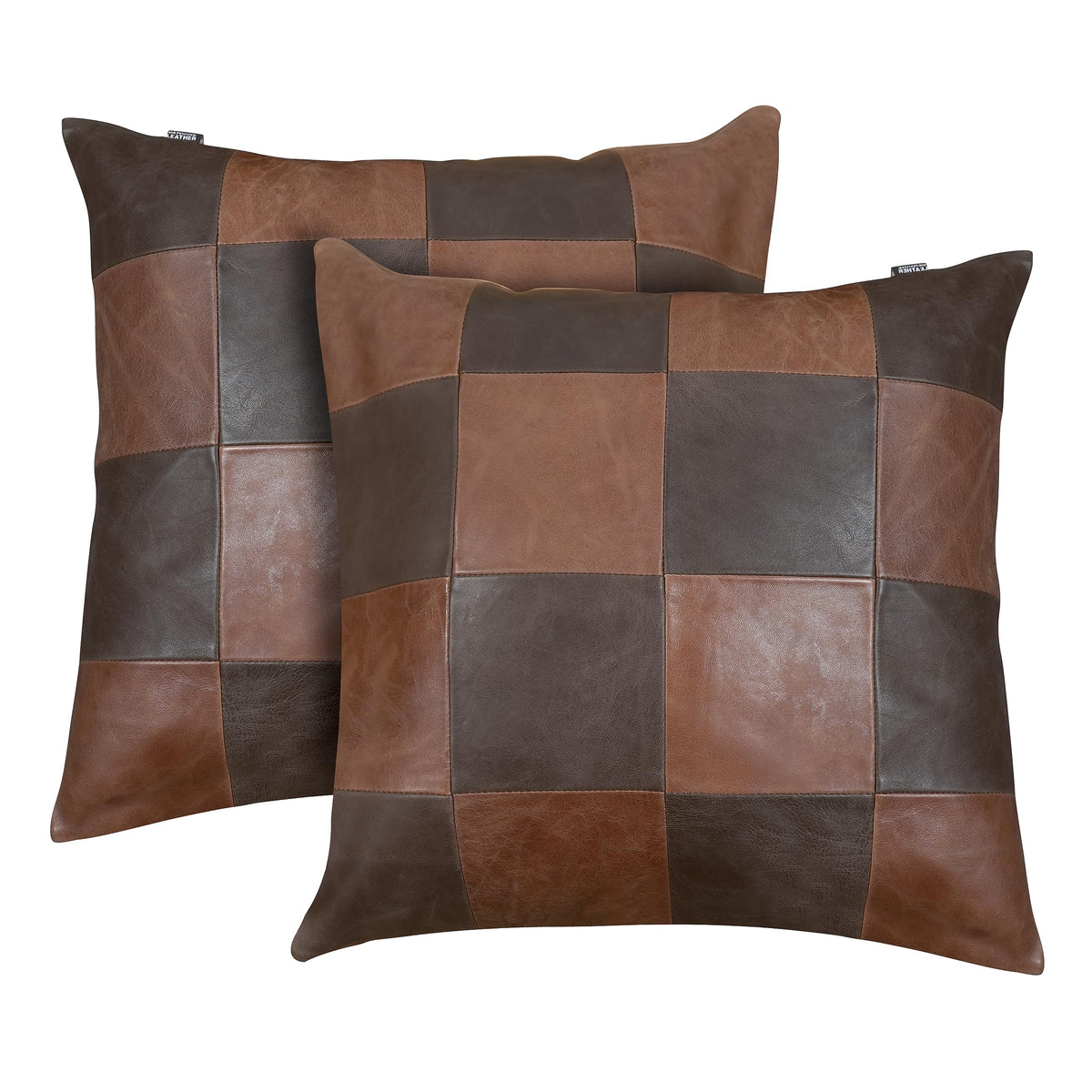 Lambskin Leather Pillow Cover