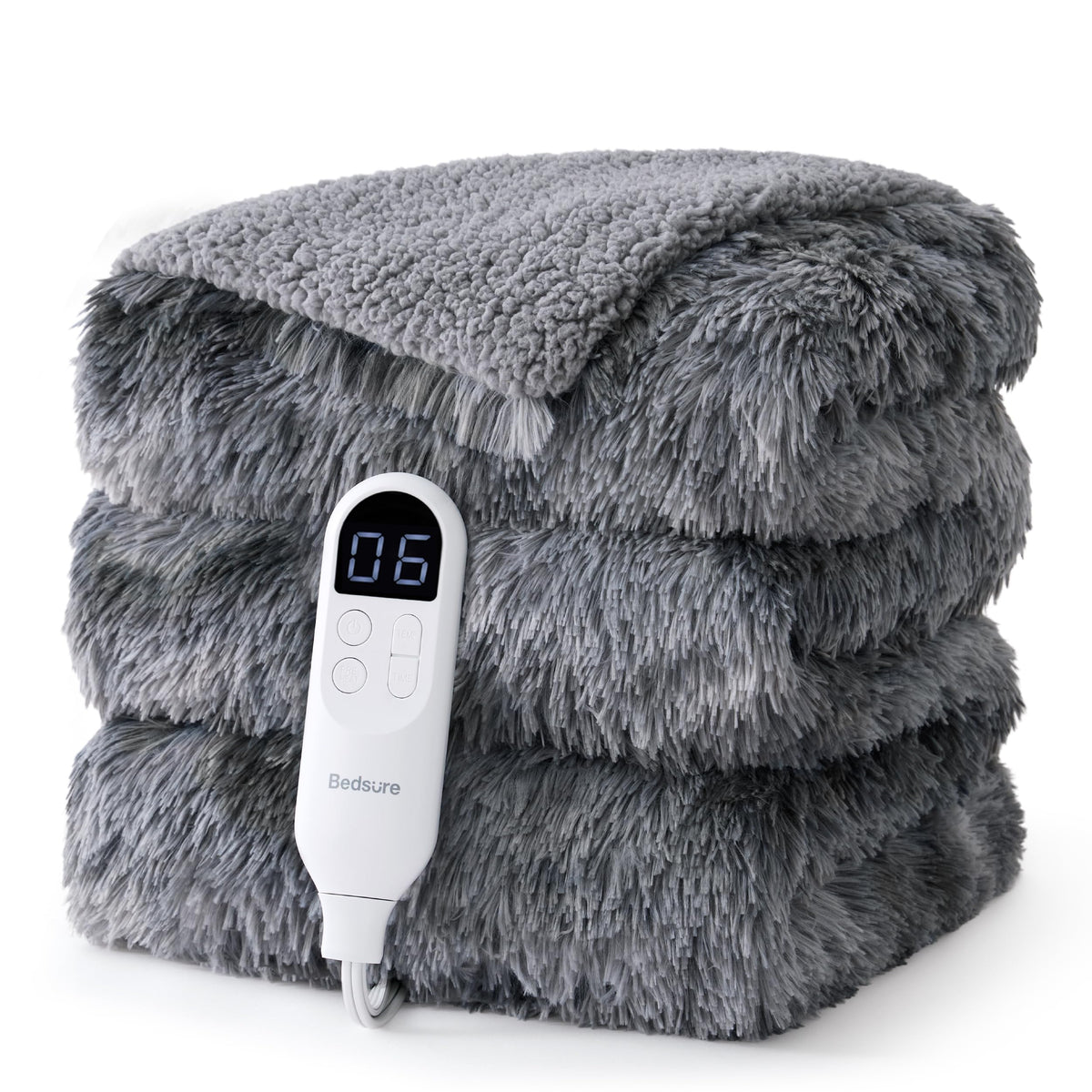 Bedsure Heated Blanket with Preheate Function