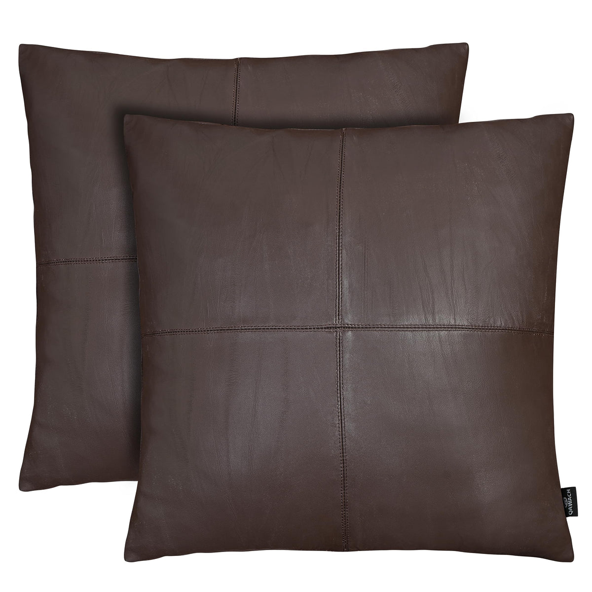 Lambskin Leather Pillow Cover