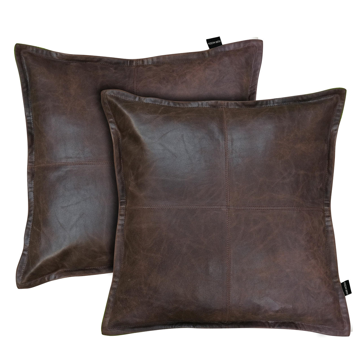 Lambskin Leather Pillow Cover