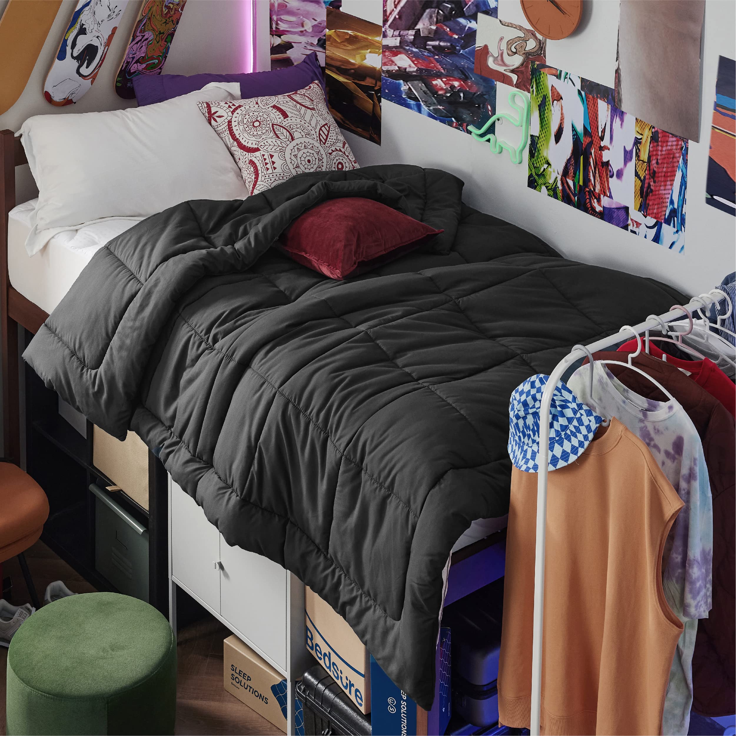 Bedsure Comforter Duvet Insert, Quilted Bedding Blanket, Oeko-TEX