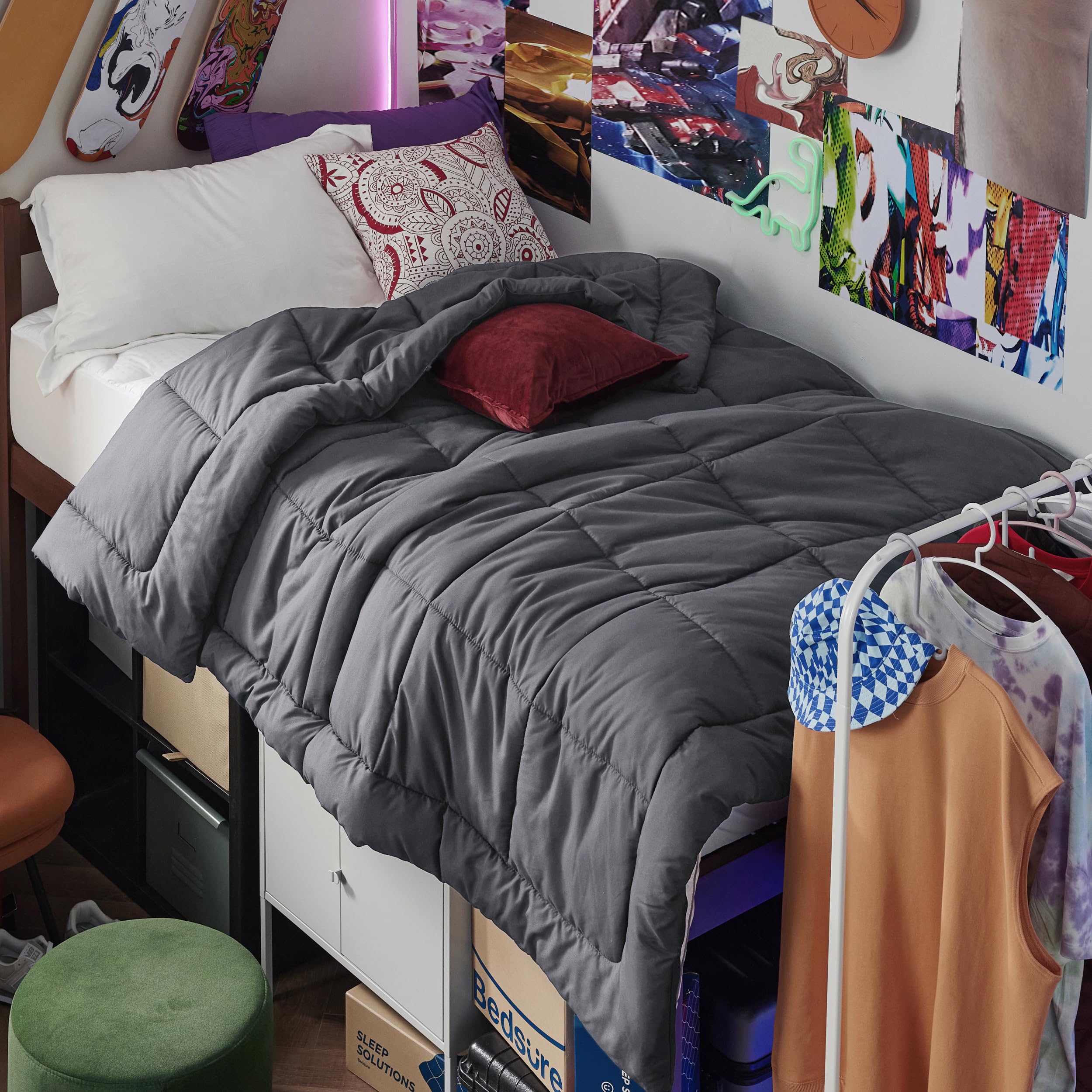 Bedsure Comforter Duvet Insert, Quilted Bedding Blanket, Oeko-TEX