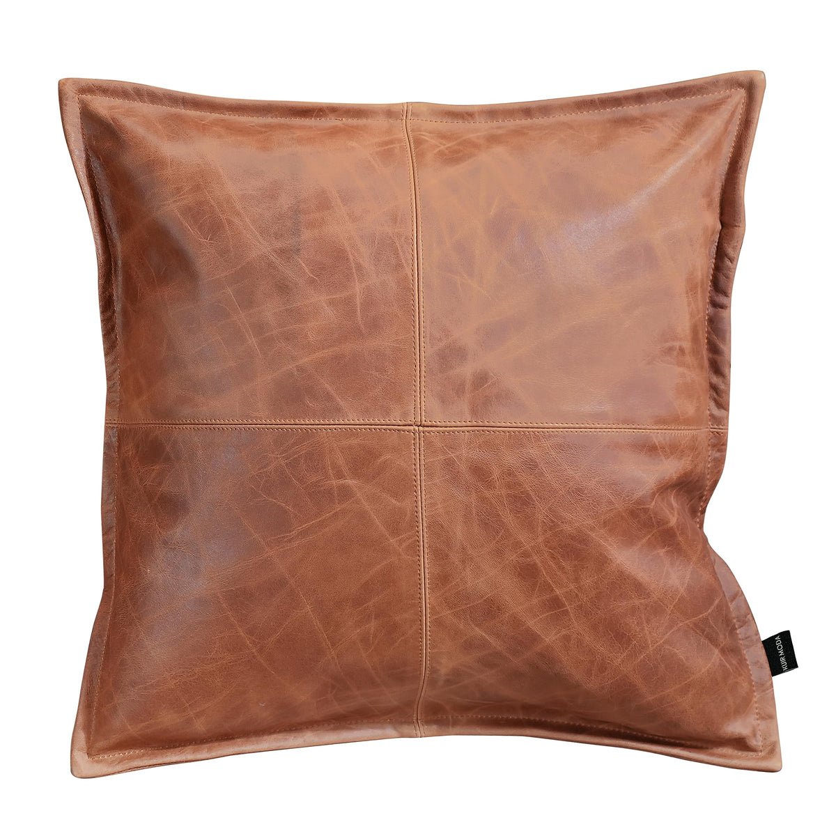 Lambskin Leather Pillow Cover