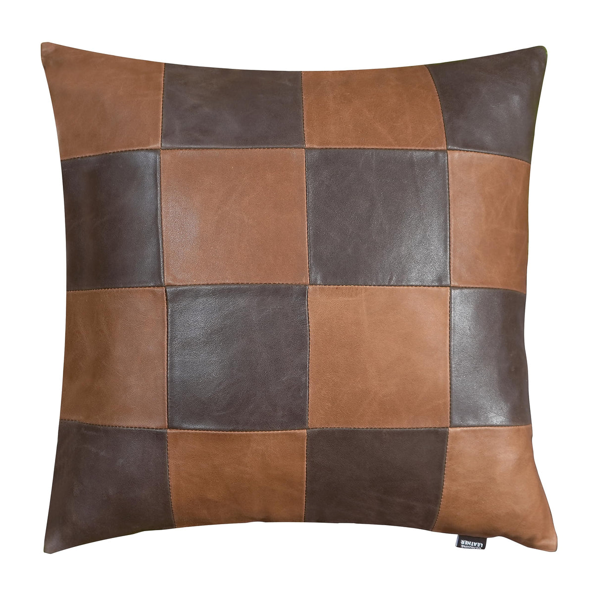 Lambskin Leather Pillow Cover
