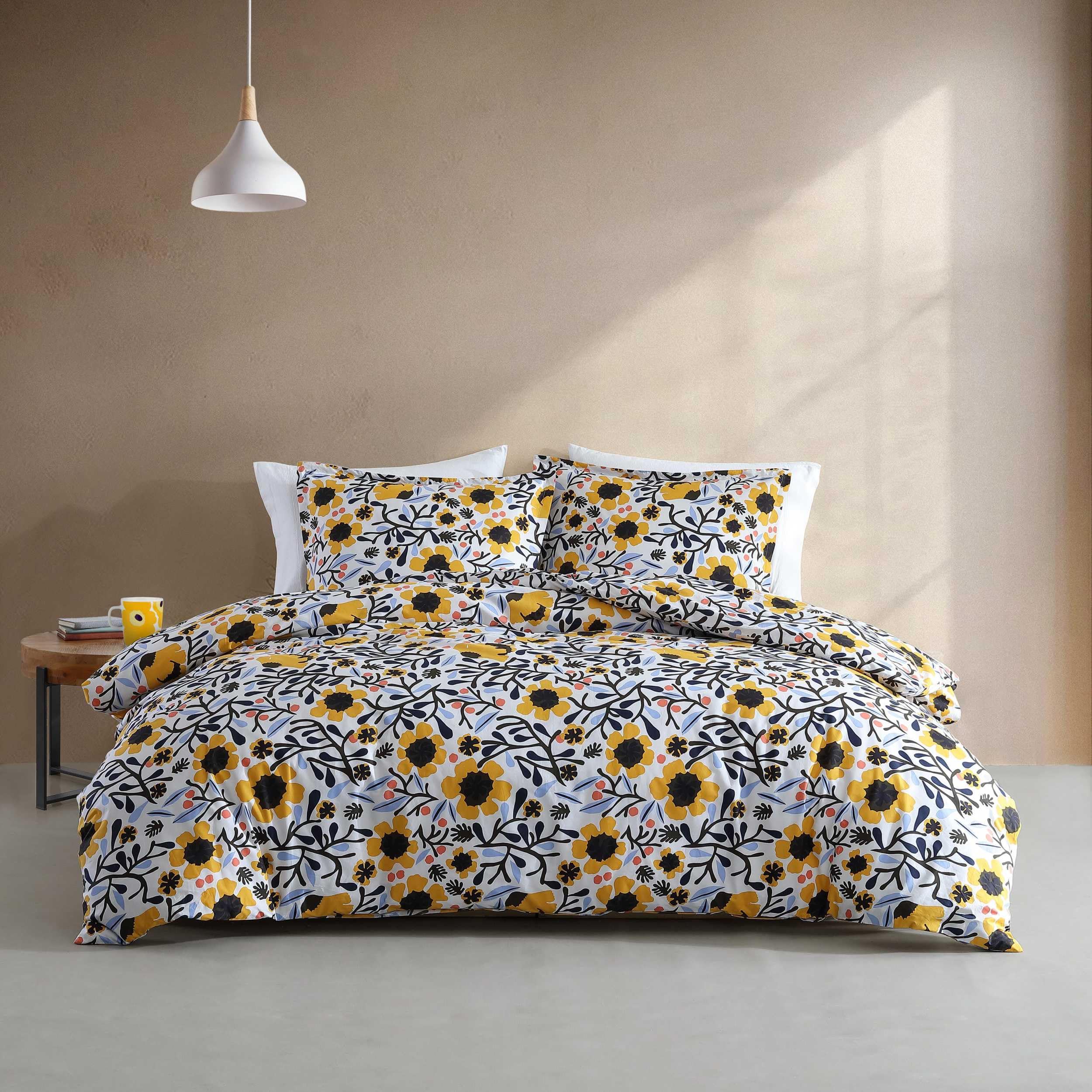 Cotton Percale Duvet Cover Set