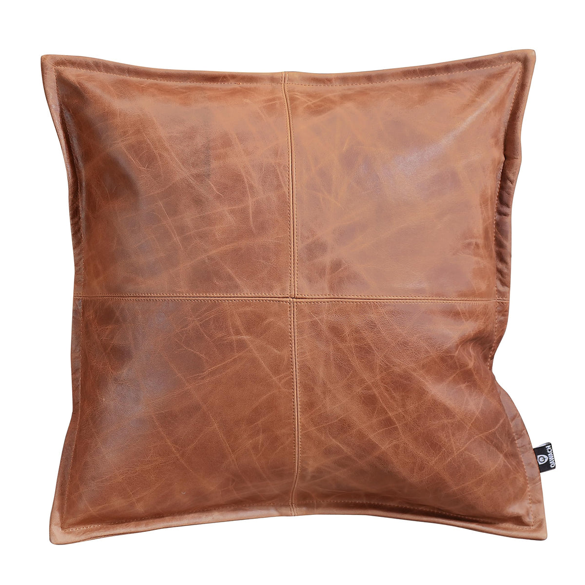 Lambskin Leather Pillow Cover
