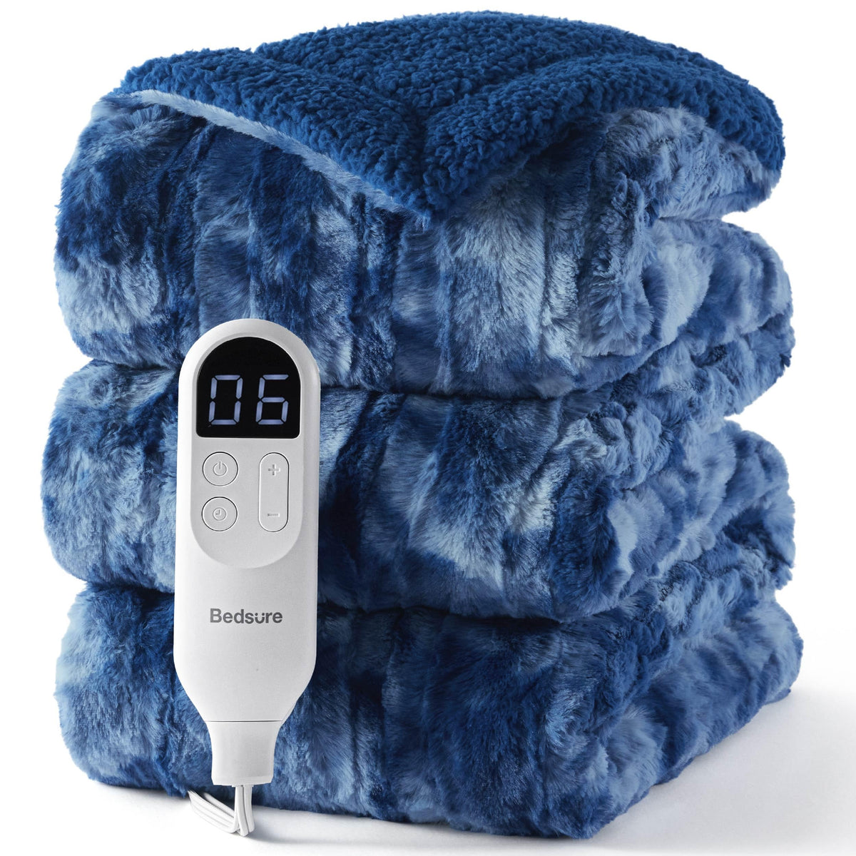 Bedsure Heated Blanket with Preheate Function