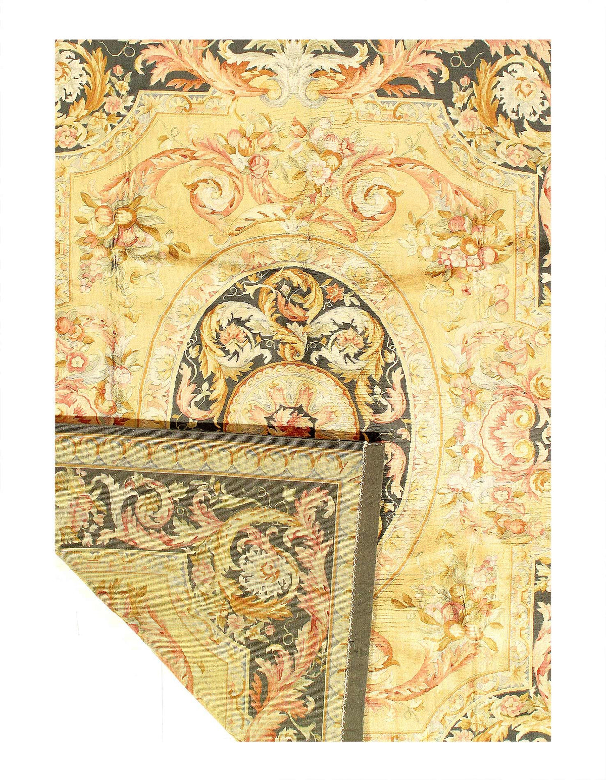 Fine Hand Knotted Savonnerie Rug 8' X 10'