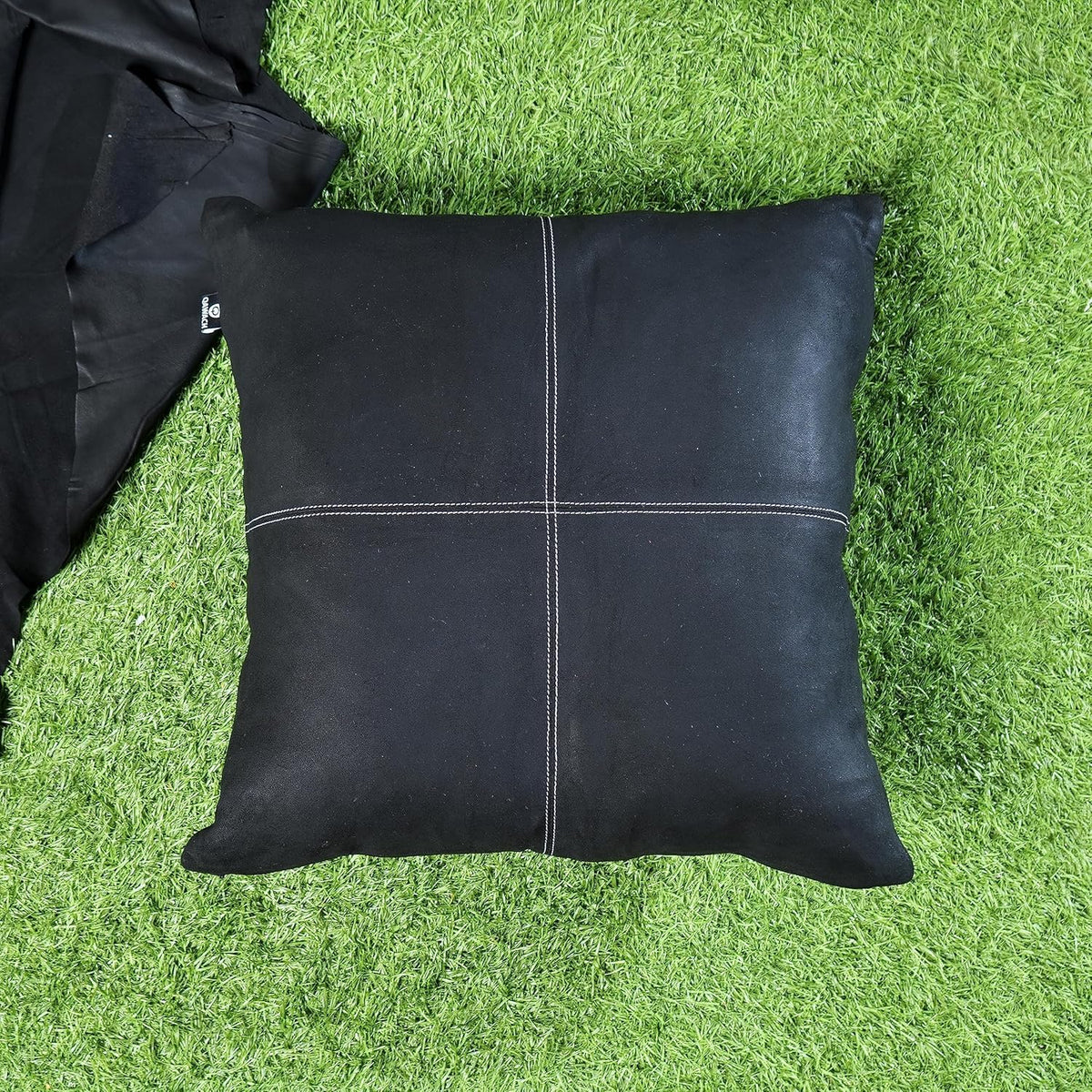 Lambskin Leather Pillow Cover