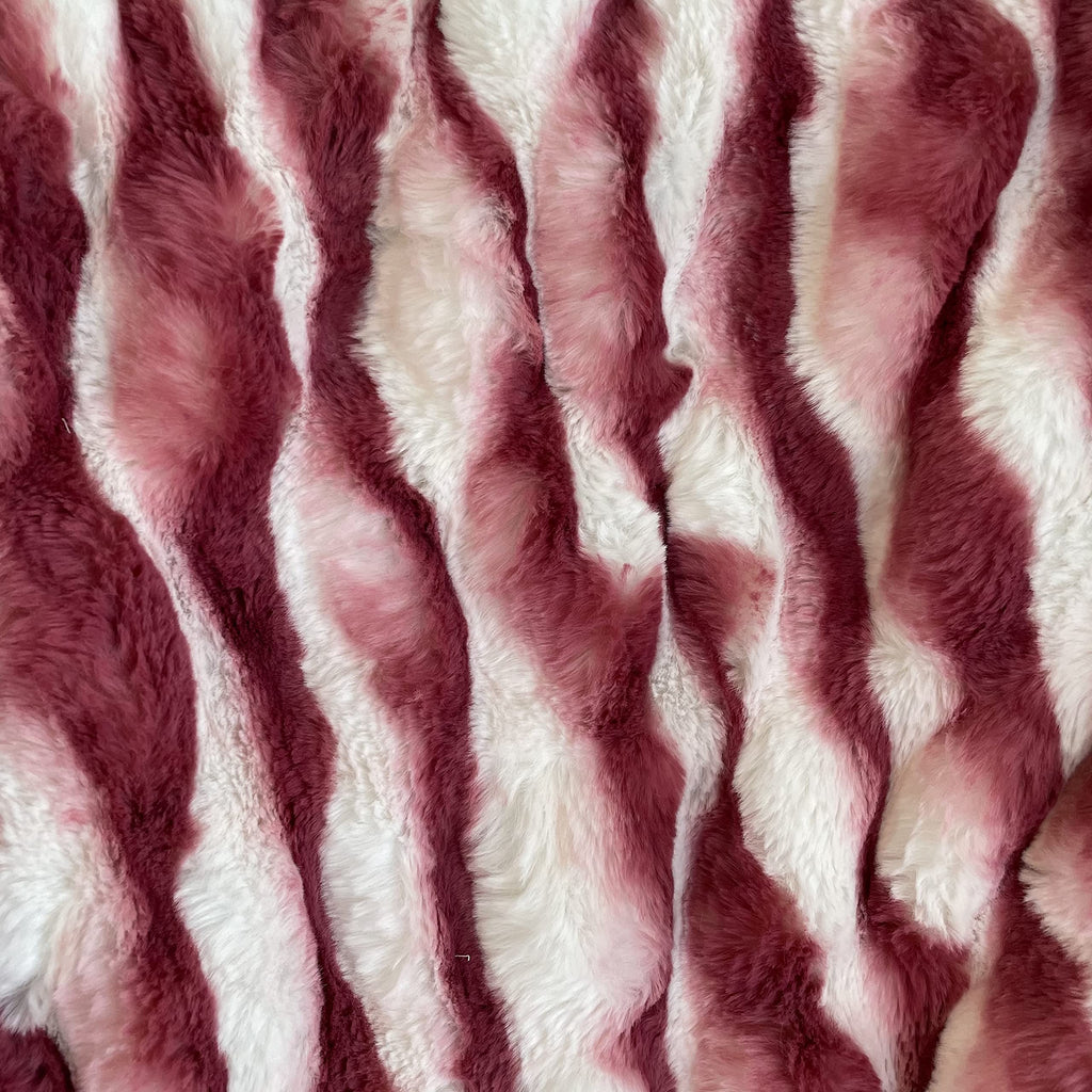 White Faux Fur Throw Blanket