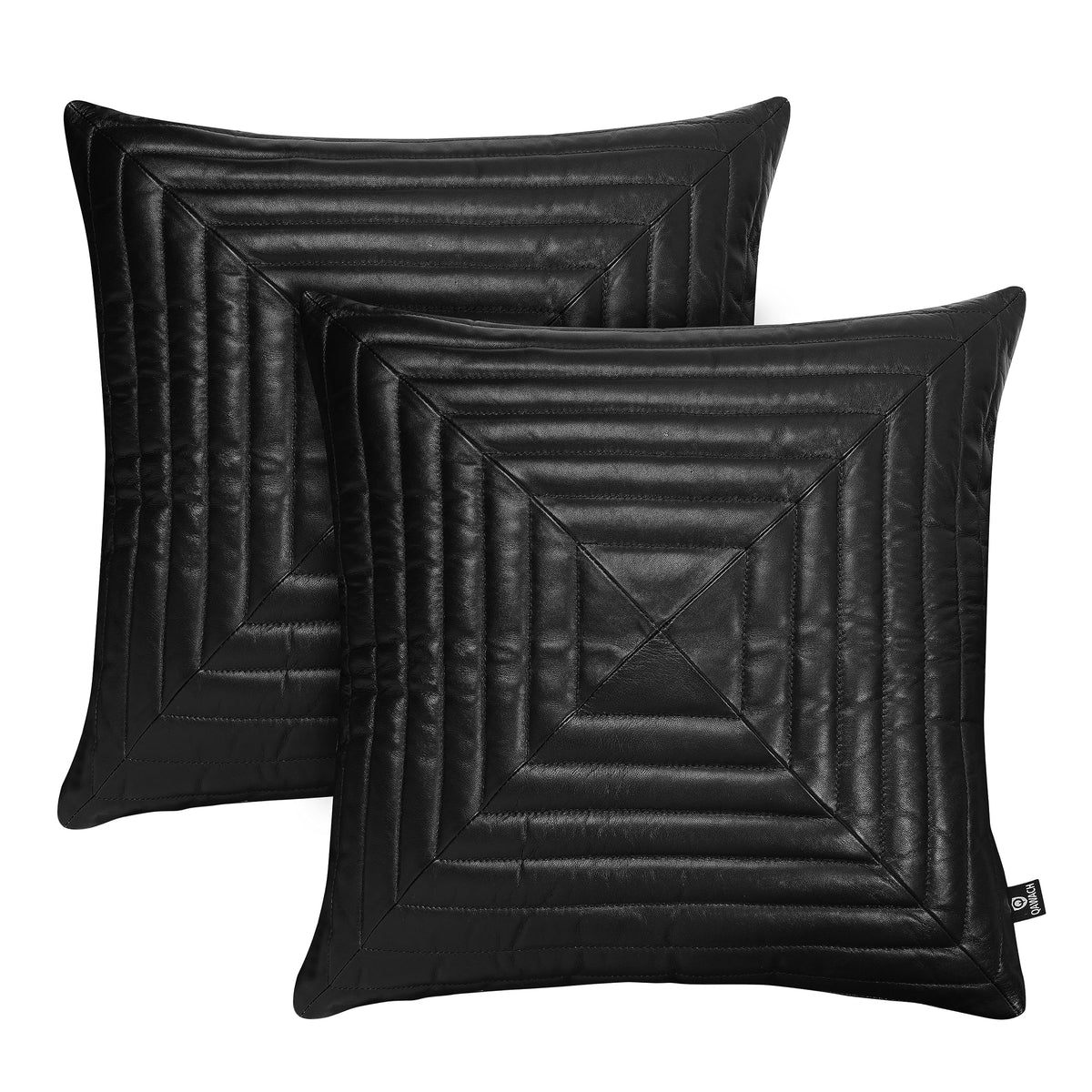 Lambskin Leather Pillow Cover
