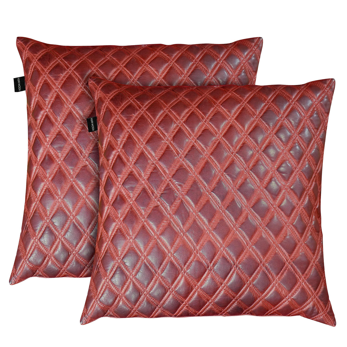 Lambskin Leather Pillow Cover