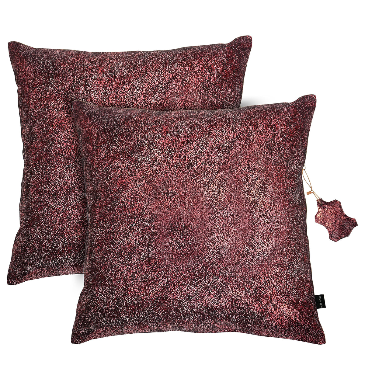 Lambskin Leather Pillow Cover